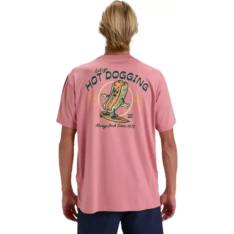 T-Shirt Billabong Lunch dusty pink