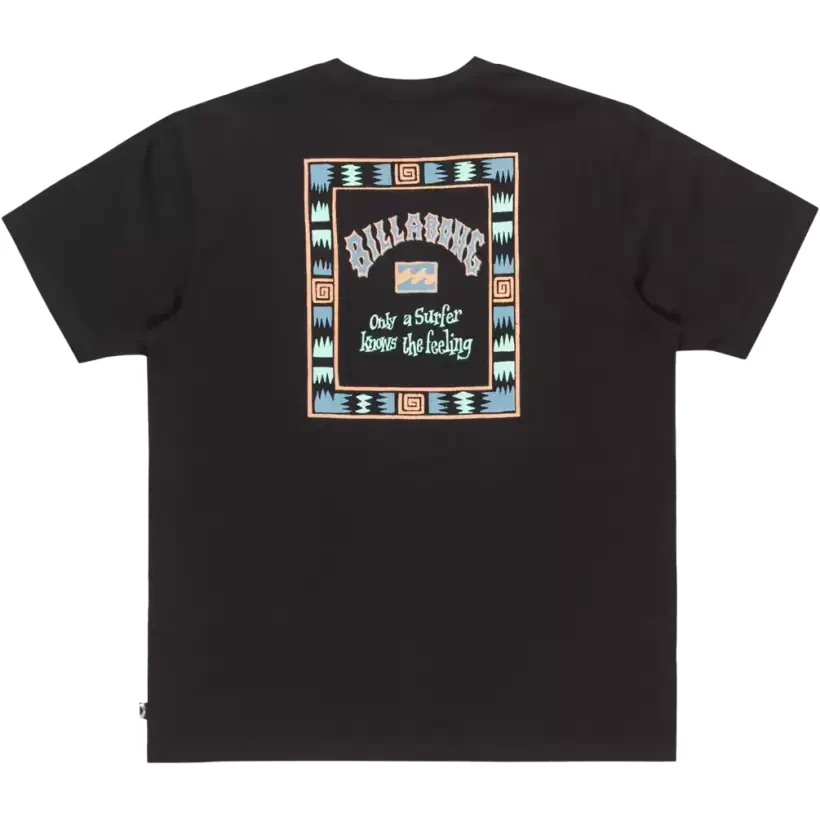 T-Shirt Billabong Know The Feeling Black