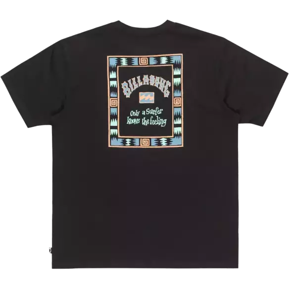 Camiseta Billabong Know The Feeling Black