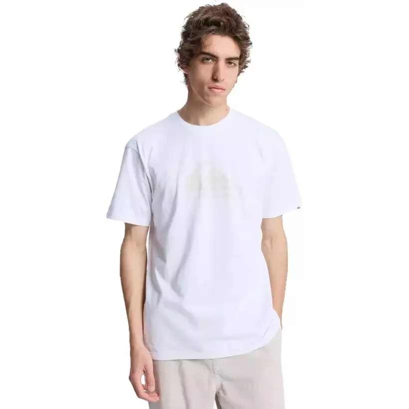T-Shirt quiksilver EV Comp Logo White