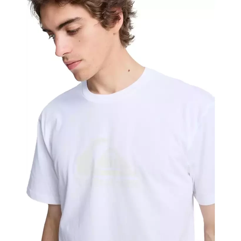 Tee Shirt quiksilver EV Comp Logo White