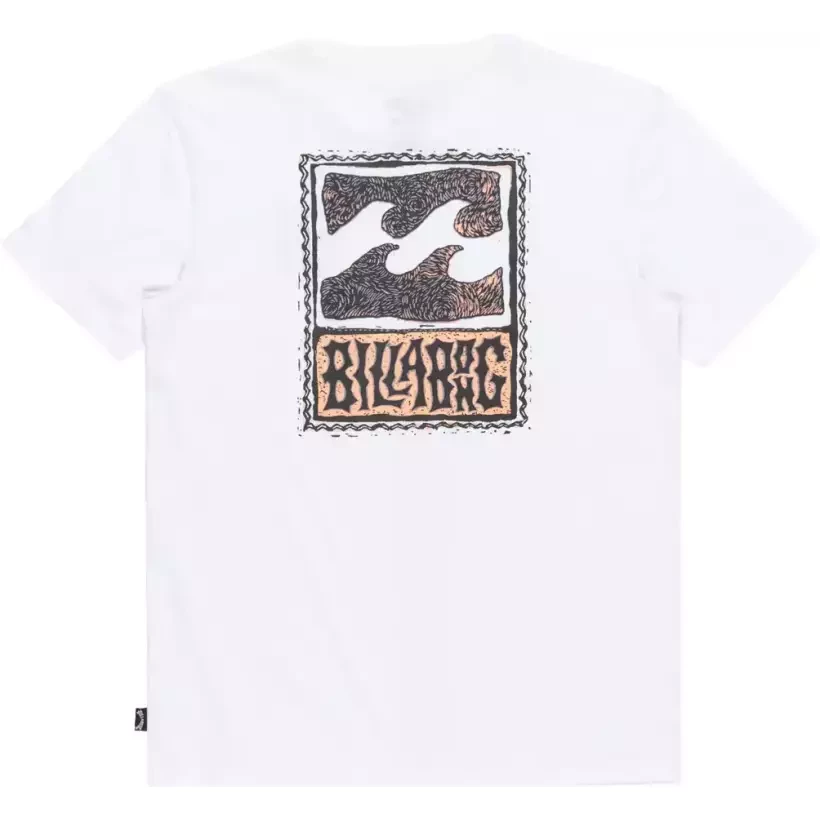 T-Shirt Billabong Stamp White