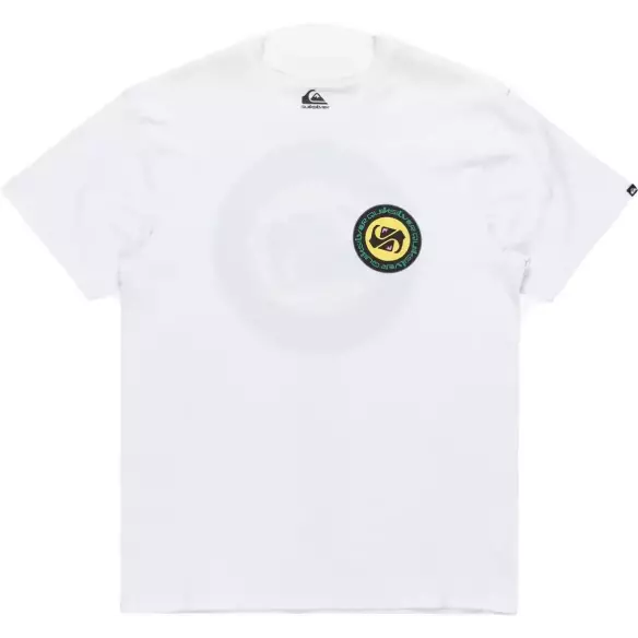 T-Shirt quiksilver Circle Back White