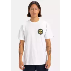 Tee Shirt quiksilver Circle Back White 2