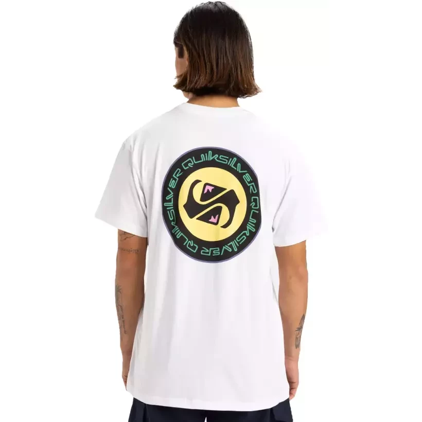 Camiseta quiksilver Circle Back White