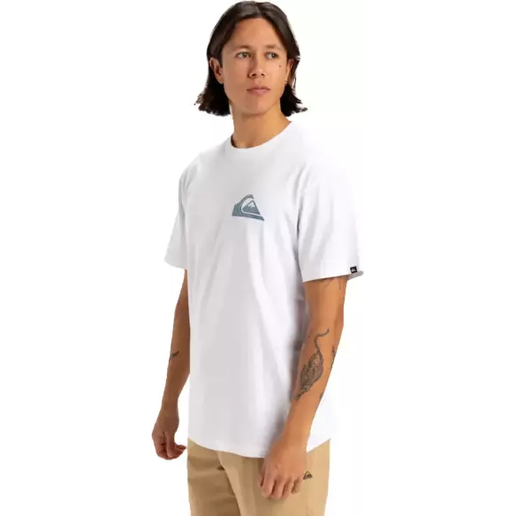 T-shirt Quiksilver Window Pane White