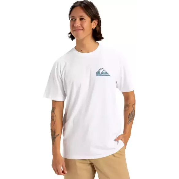 Camiseta quiksilver Window Pane White