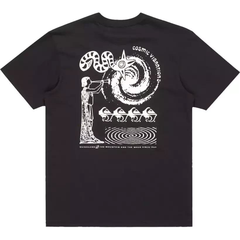Camiseta quiksilver Ev Cosmic Vibration black