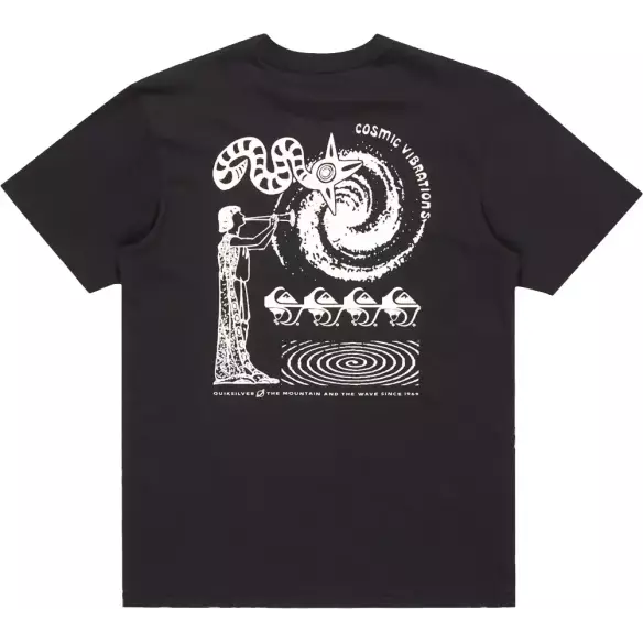 Camiseta quiksilver Ev Cosmic Vibration black