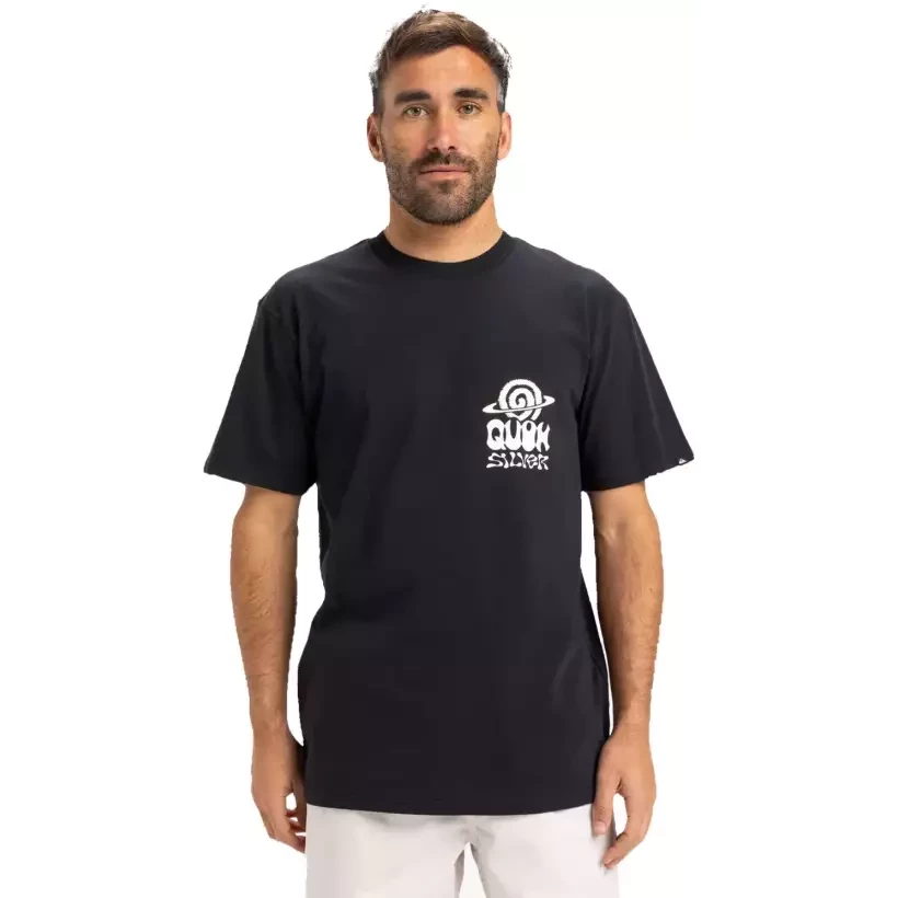 T-Shirt quiksilver Ev Cosmic Vibration black