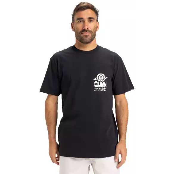 Tee Shirt quiksilver Ev Cosmic Vibration black