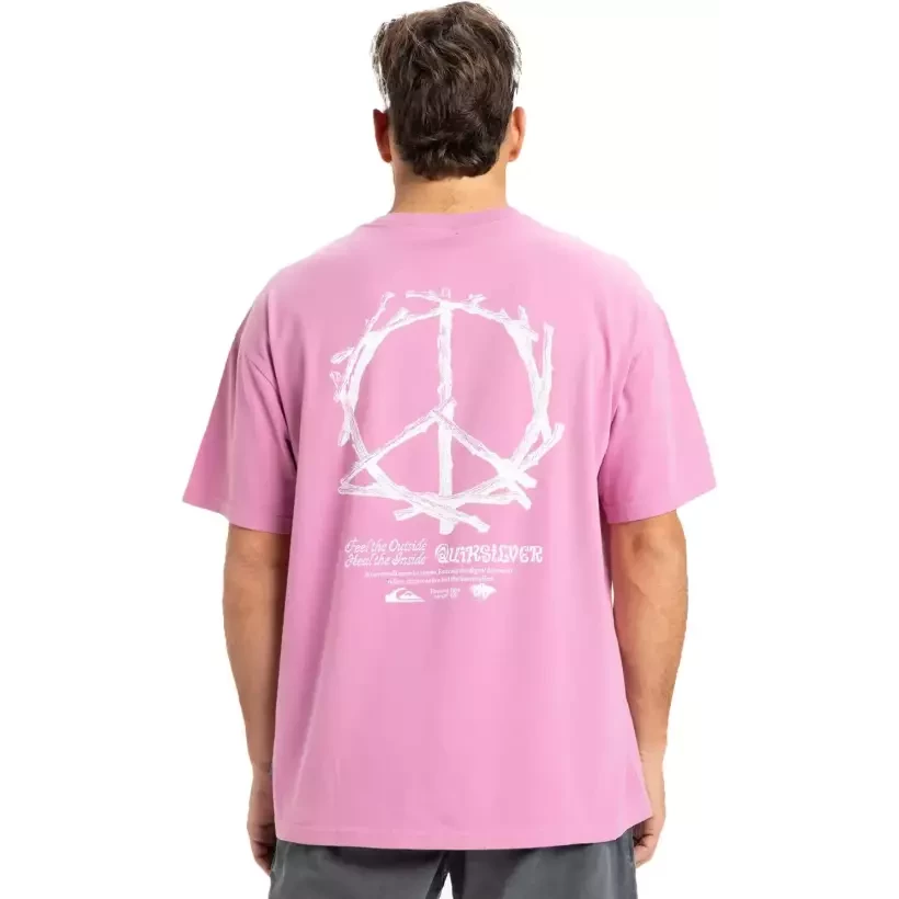 Camiseta quiksilver Tree Connection Violet