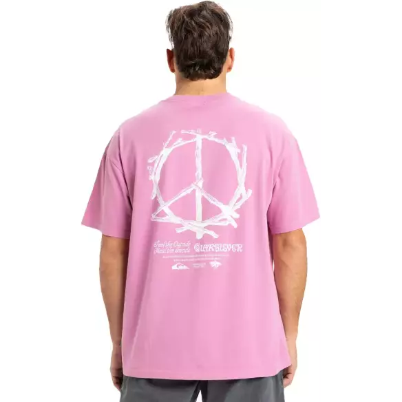 T-shirt Quiksilver Tree Connection Violet