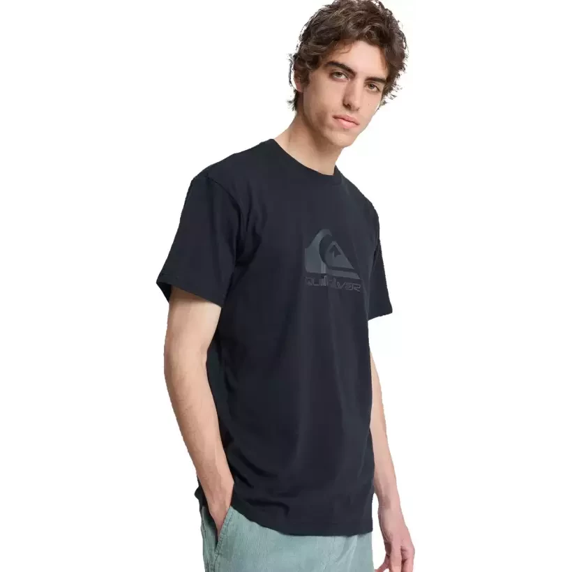 Tee Shirt quiksilver EV Comp Logo Black