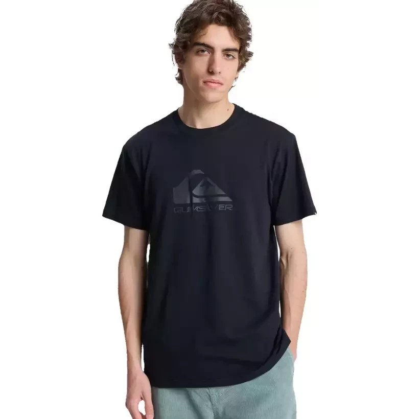 Tee Shirt quiksilver EV Comp Logo Black