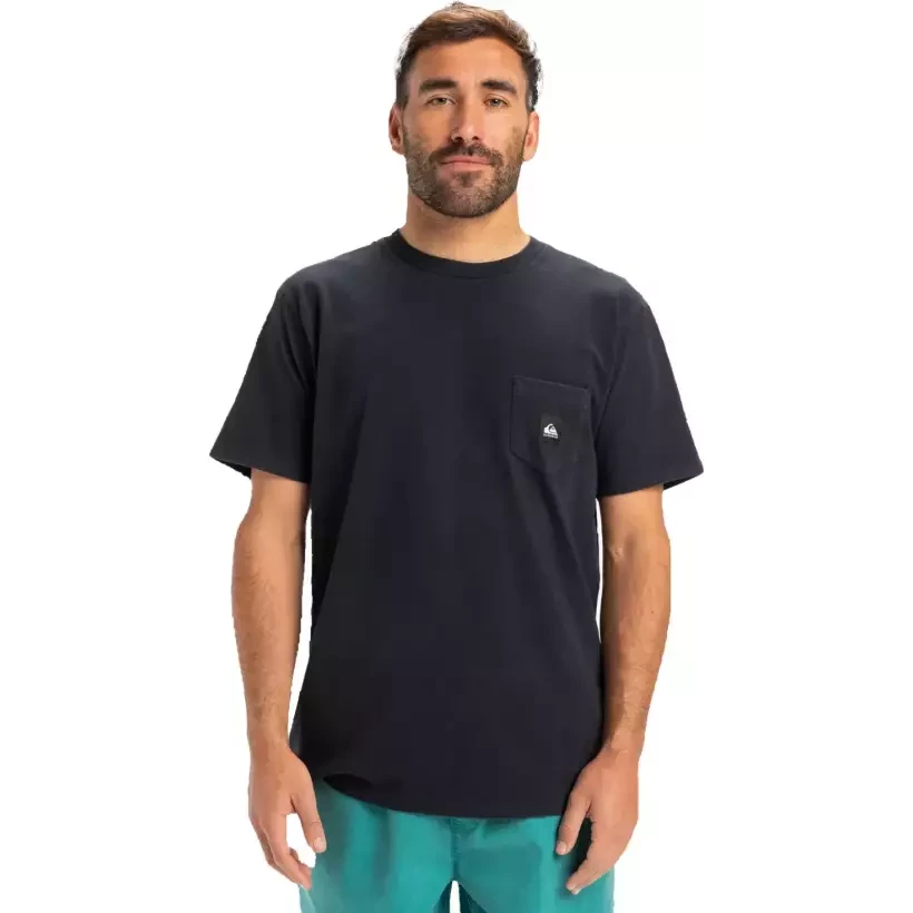 Tee Shirt quiksilver Salt Water Black