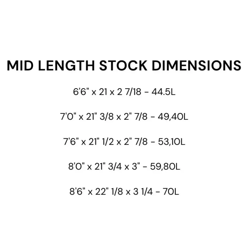Prancha de surf Indio Endurance MID LENGHT Mint