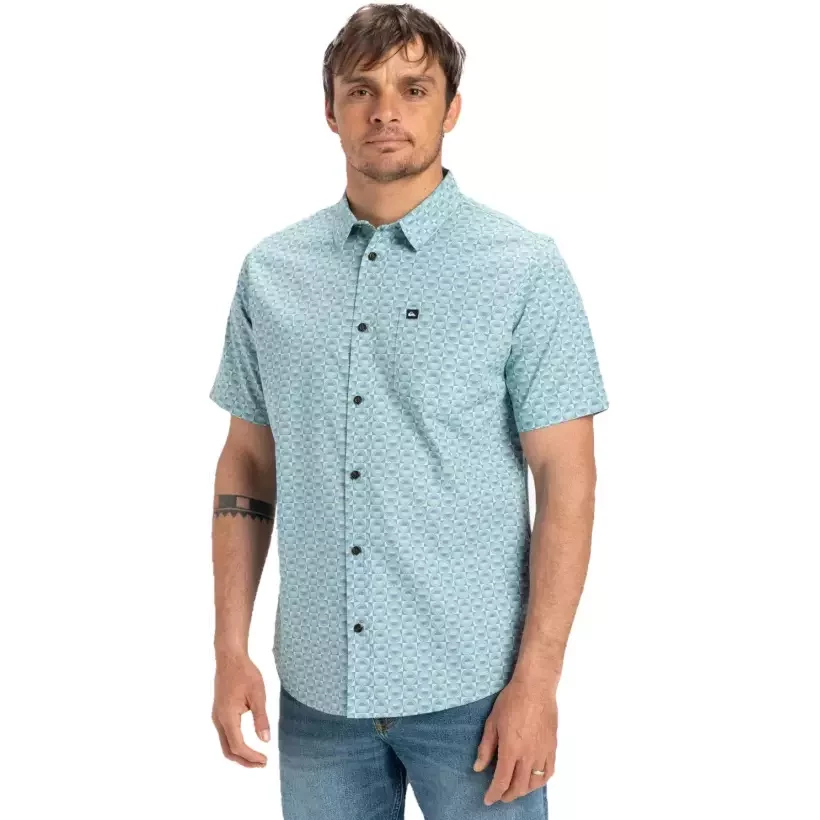 Quiksilver Apero Organic Classic aquifer florever Shirt aquifer flo...