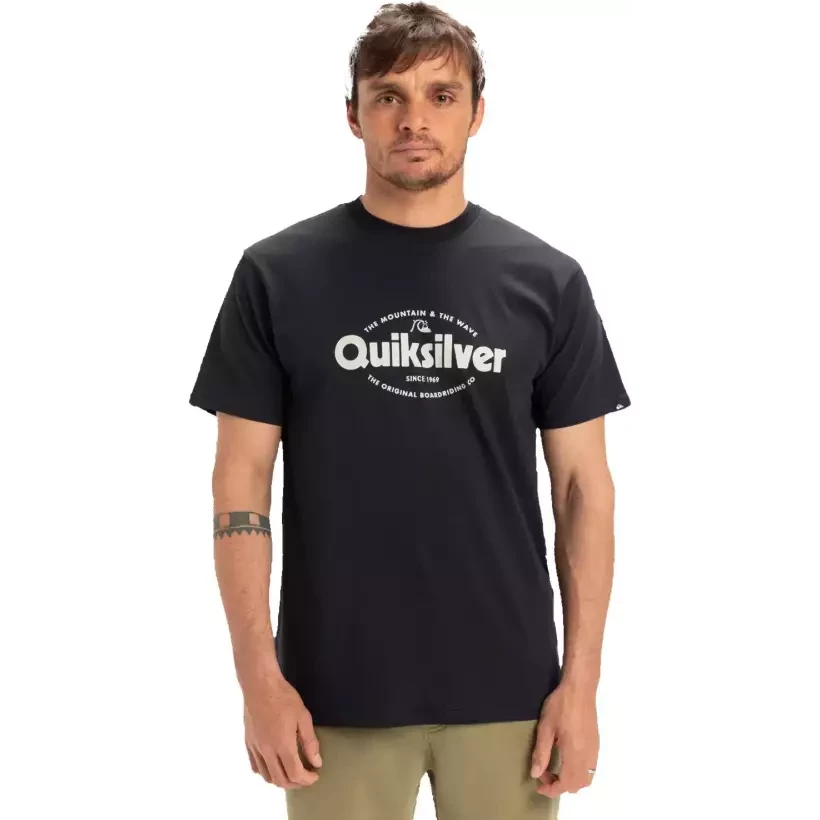 Camiseta quiksilver Ev Shape All Day Black