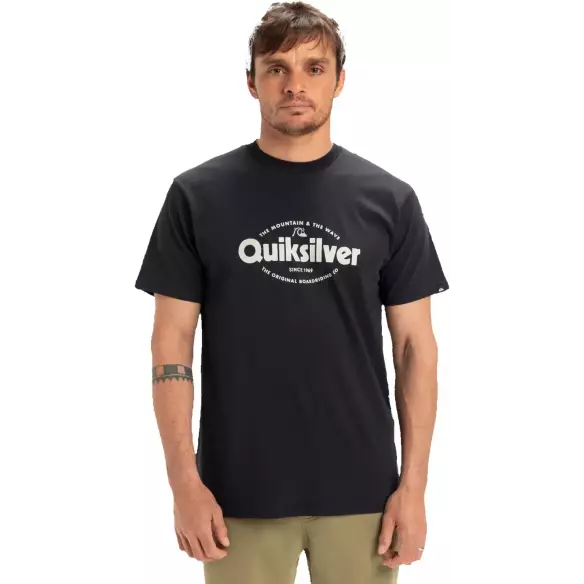 T-shirt Quiksilver Ev Shape All Day Black