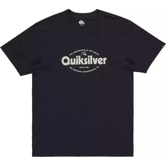 Tee Shirt quiksilver Ev Shape All Day Black