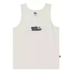 Camiseta Quiksilver Archive Mix Tank Back Snow White