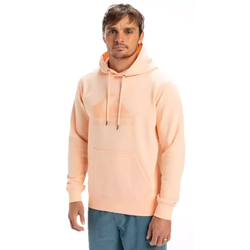Felpa Quiksilver Comp Logo Peach Parfait