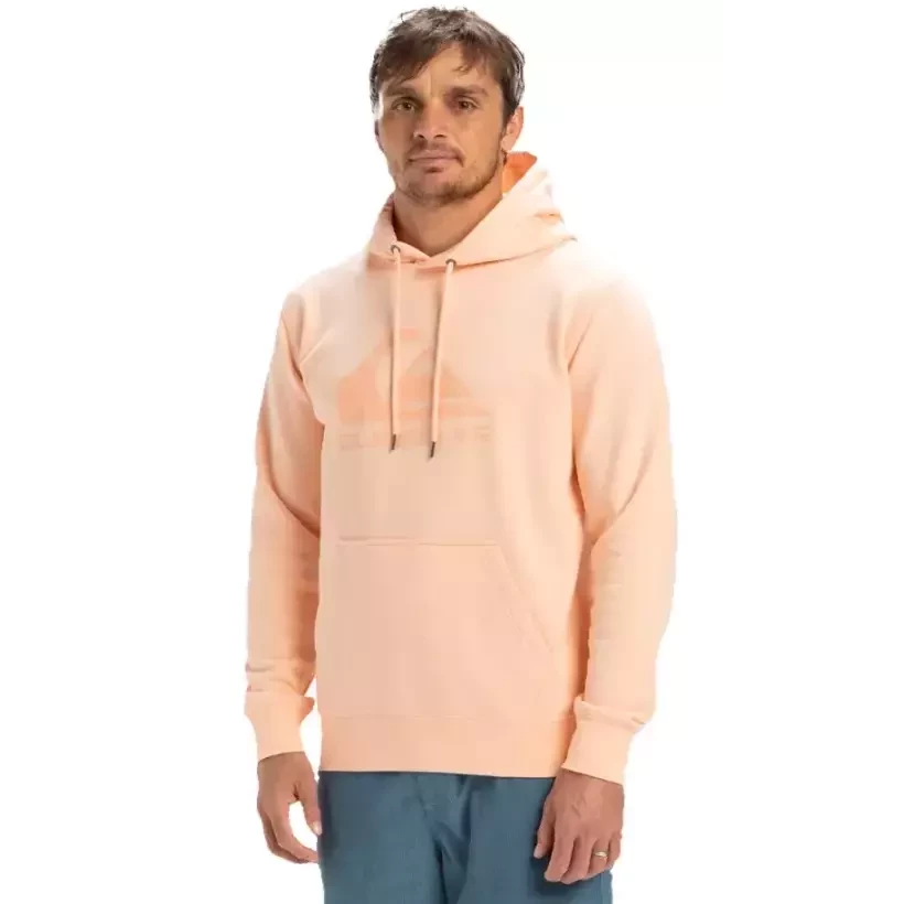 Suéter Quiksilver Comp Logo Peach Parfait