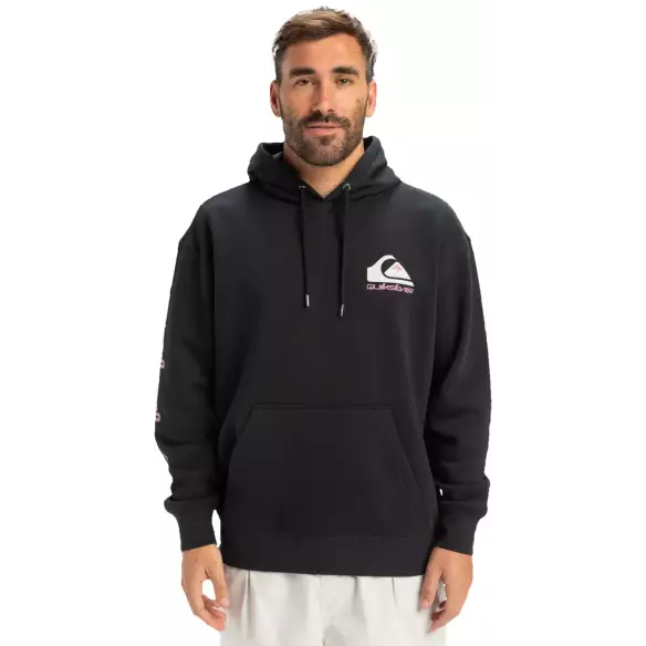 Suéter Quiksilver Omni Logo Black