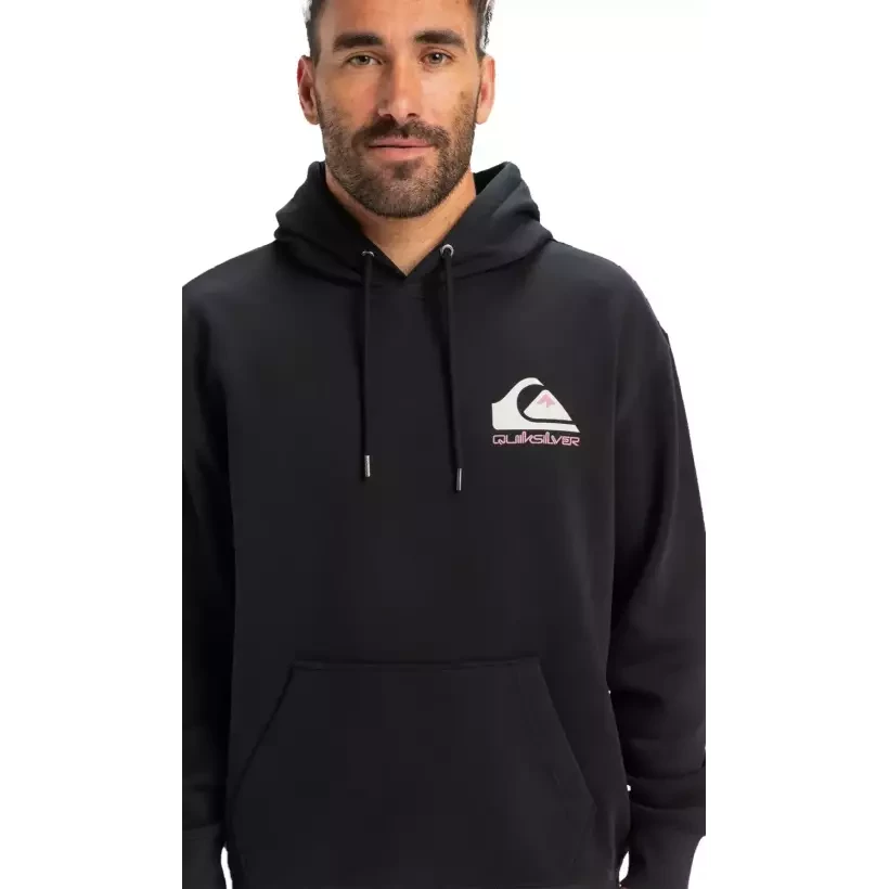 Suéter Quiksilver Omni Logo Black