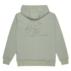 Sweat-shirt Quiksilver Graphic Chinois Green 2