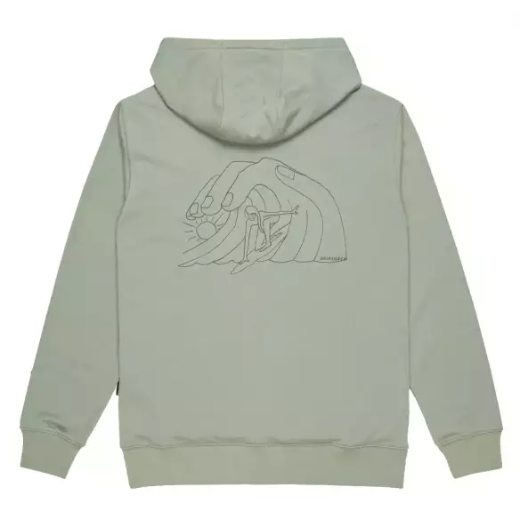 Sweatshirt Quiksilver Graphic Chinois Green
