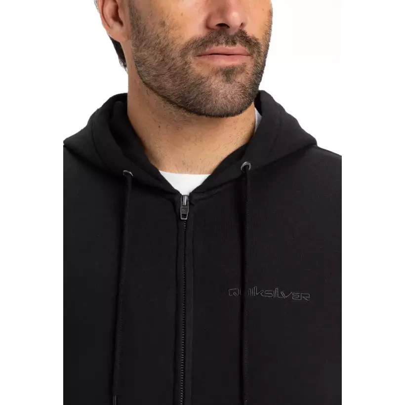 Sweat-shirt Quiksilver Salt Water Zip Black