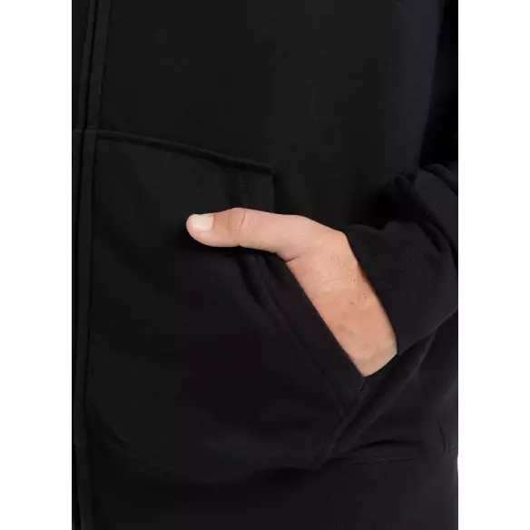 Suéter Quiksilver Salt Water Zip Black