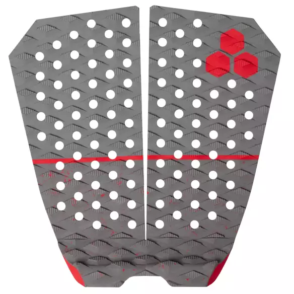 Grip de surf Channel Island Factor 2 pieces Flat Fire Castle