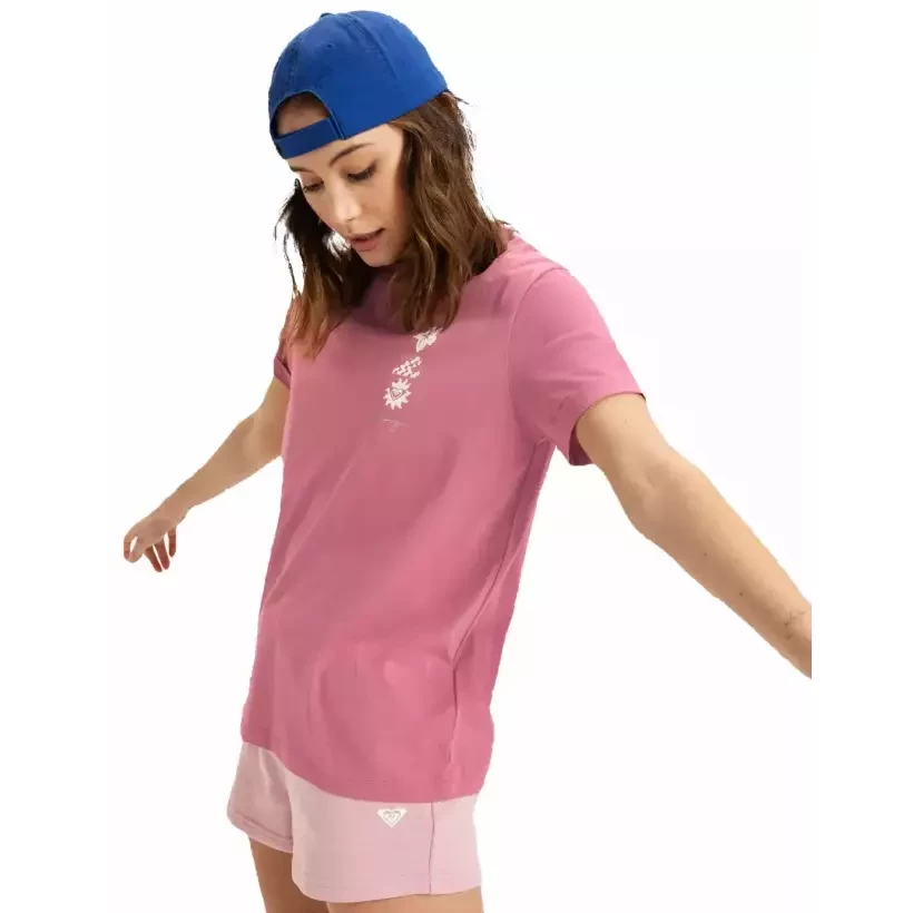 Camisa Roxy Ocean regular Art Heather Rose