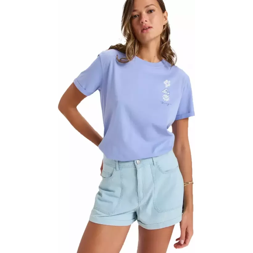 Camiseta Roxy Ocean regular Art Grapemist