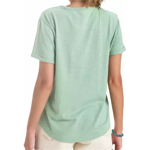 T-Shirt van Roxy Ocean Wave Green