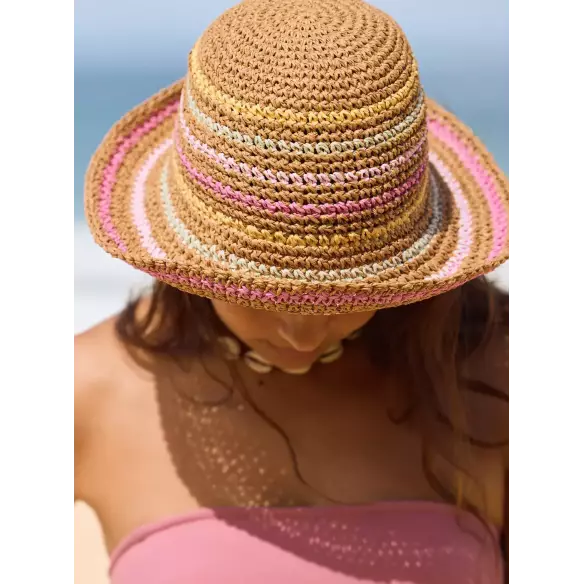 Gorro Roxy Candied Peach Natural