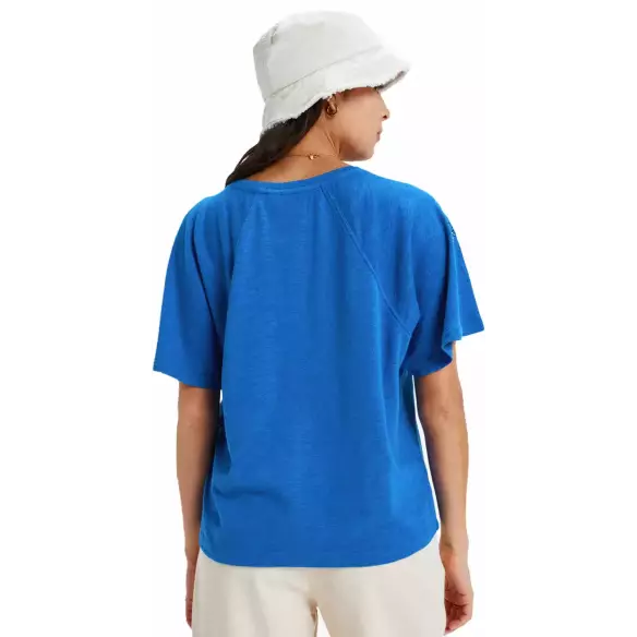 T-Shirt van Roxy Time For Palm Tree Dazzling Blue