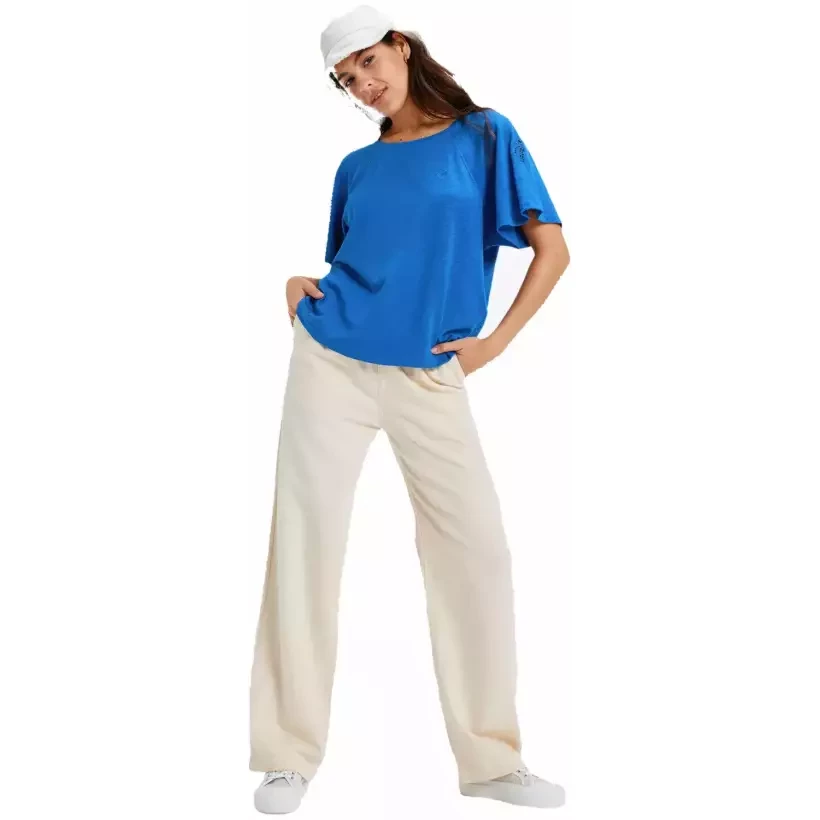 T-Shirt van Roxy Time For Palm Tree Dazzling Blue