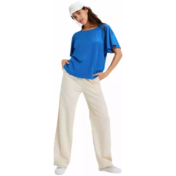 T-Shirt Roxy Time For Palm Tree Dazzling Blue