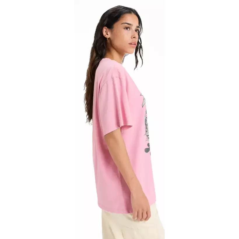 Camisa Roxy Sunny Oversize Orchid Smoke