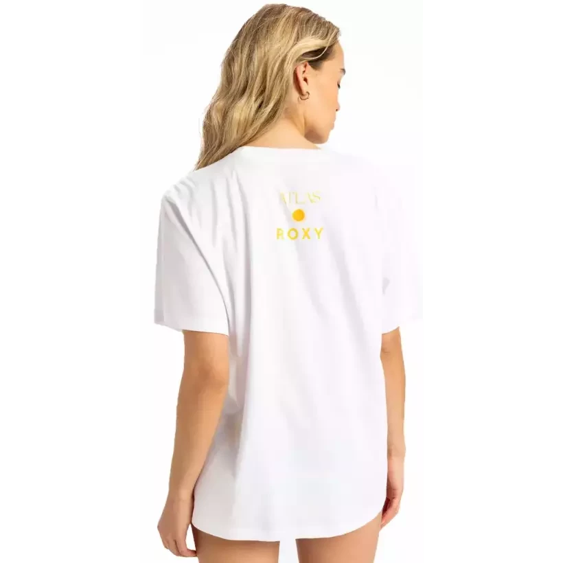 Camisa Roxy Atlas Bright White Biarritz