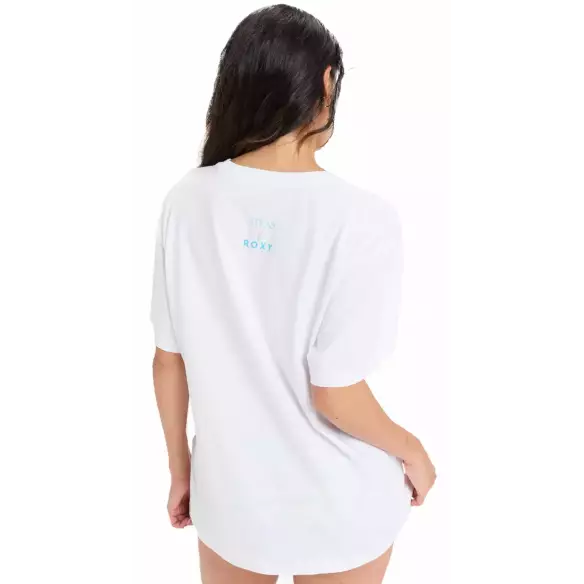 Camiseta Roxy Atlas Bright White Fiji