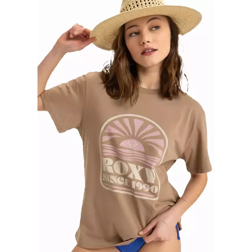 T-Shirt van Roxy Hangloose Poster Portabella