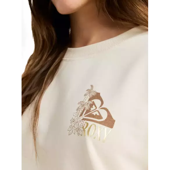 Roxy Surf Stoked Peach Parfait Sweatshirt