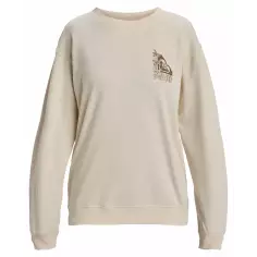 Sweat shirt Roxy Surf Stoked Parchment