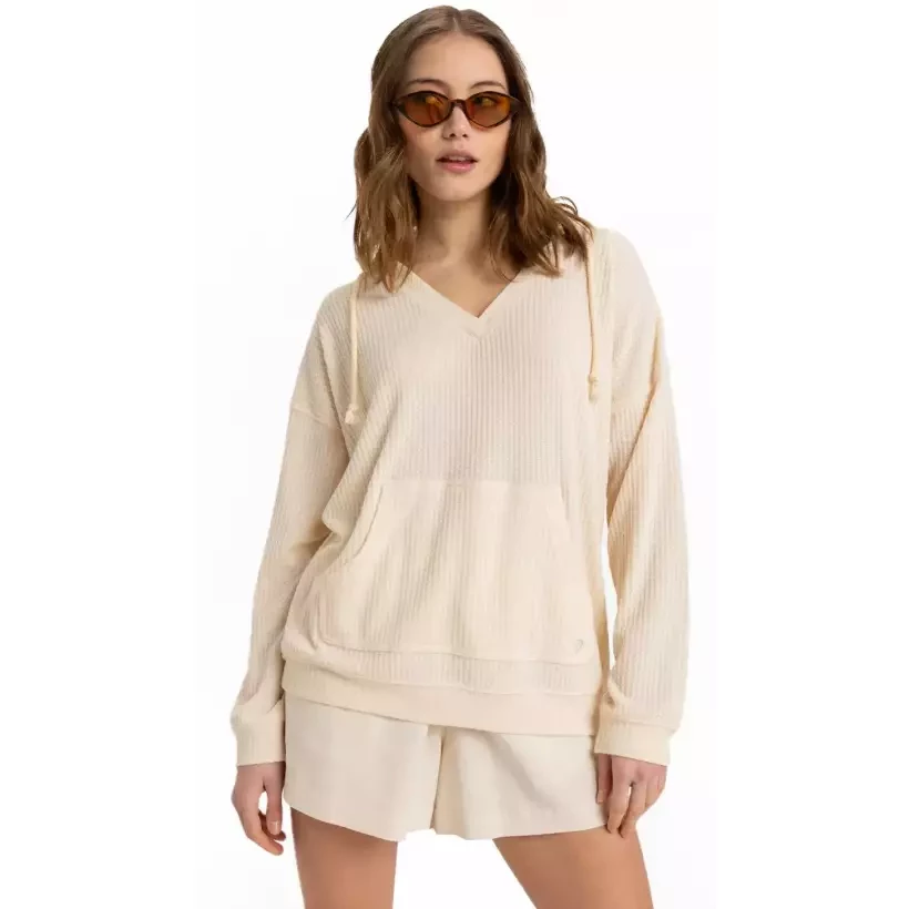 Suéter Roxy Surf Ocean Drive Parchment