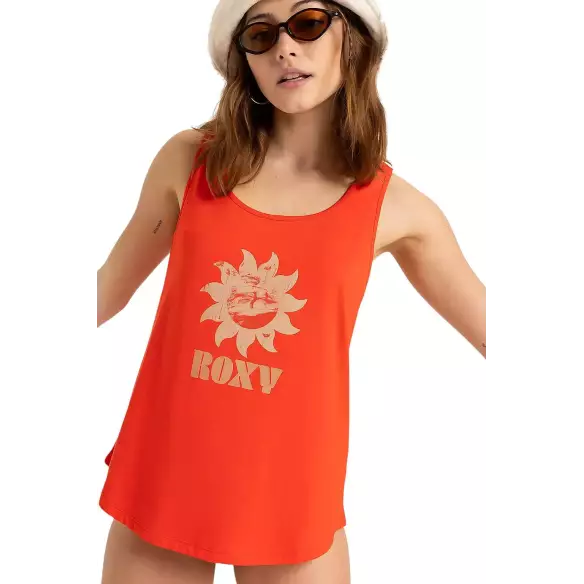 Camisa Roxy Surfclassic Poppy Red